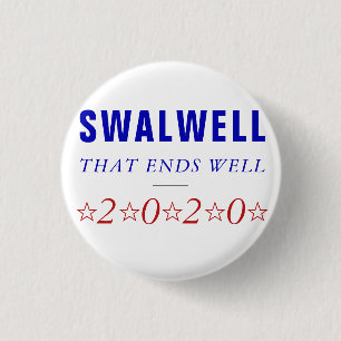 Eric Swalwell   2020 Democratic President Ticket 3 Cm Round Badge