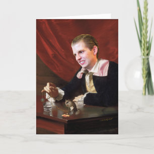 Eric Trump Customisable Anniversary card