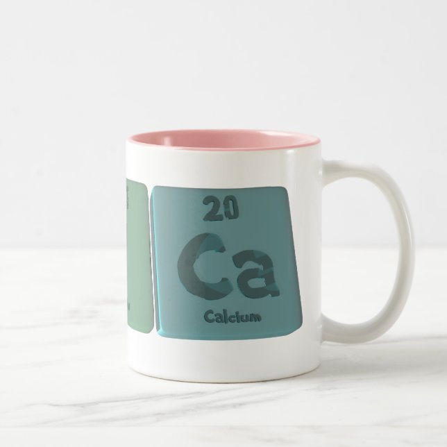 Erica as Erbium Iodine Calcium Two-Tone Coffee Mug (Right)