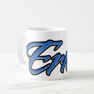 Erich First Name Name blue Tasse Kaffeetasse Coffee Mug