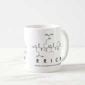 Erich peptide name mug (Front Right)