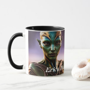 Eric's Morning Caffeine Personalized Customizable Mug