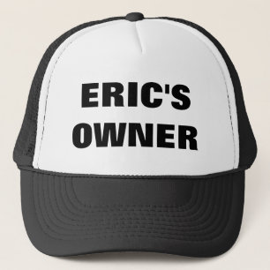ERIC'S OWNER TRUCKER HAT