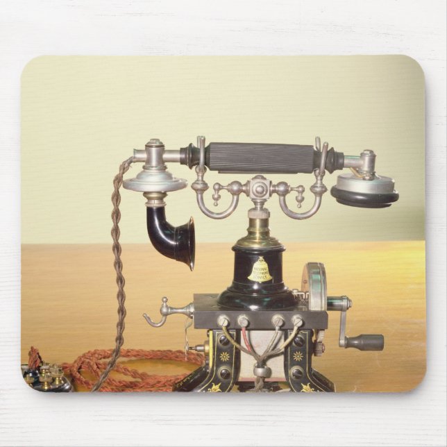 Ericsson Telephone, 1890 Mouse Mat (Front)
