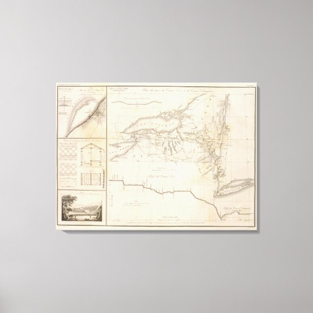 Erie Canal Canvas Print (Front)