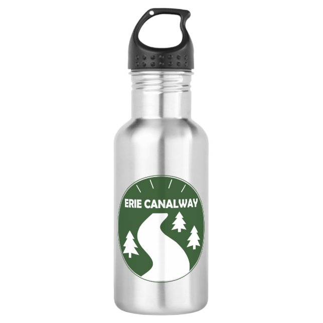 Erie Canalway Trail 532 Ml Water Bottle (Front)