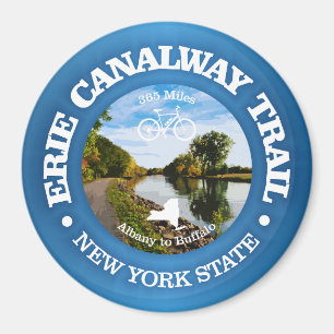 Erie Canalway Trail (cycling c) Magnet