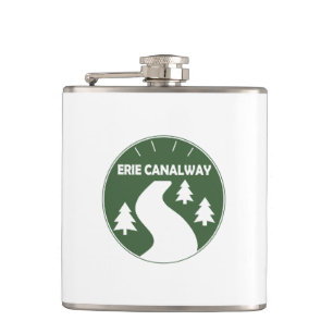 Erie Canalway Trail Hip Flask