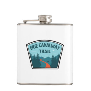 Erie Canalway Trail Hip Flask