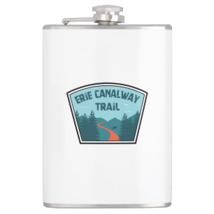 Erie Canalway Trail Hip Flask