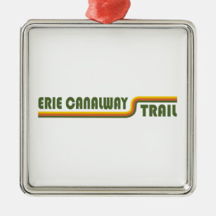 Erie Canalway Trail Metal Tree Decoration