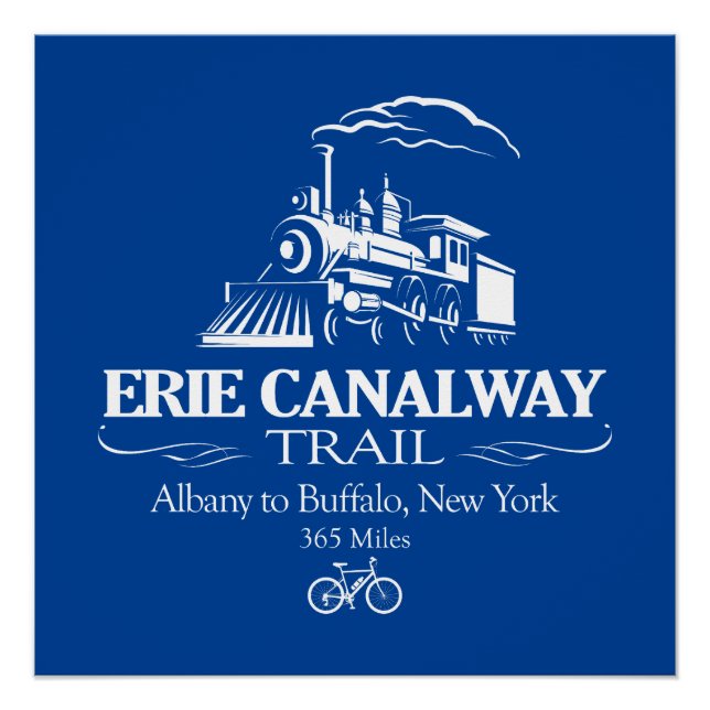 Erie Canalway Trail (RT) Poster (Front)