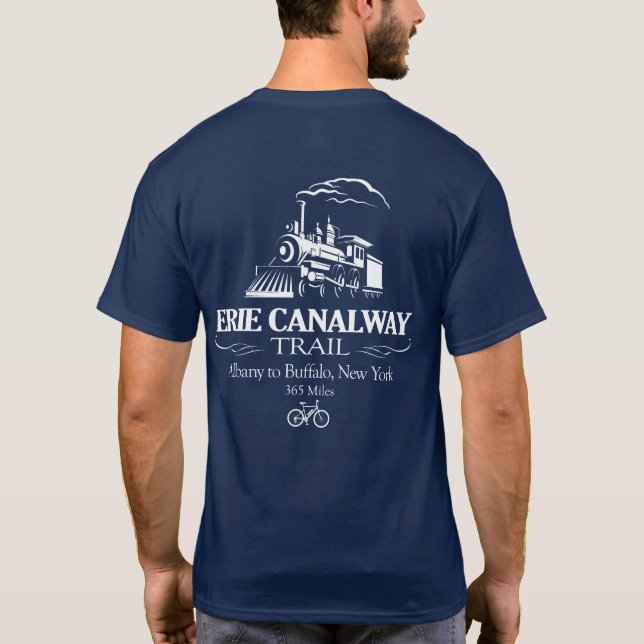 Erie Canalway Trail (RT) T-Shirt (Back)