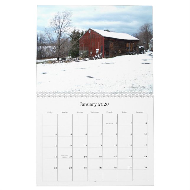 Erie County, Pennsylvania Calendar (Jan 2026)