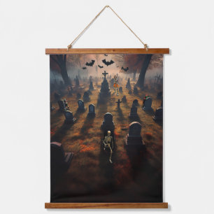 Erie Halloween  Hanging Tapestry