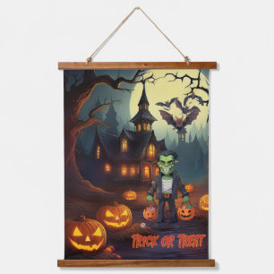 Erie Halloween  Hanging Tapestry