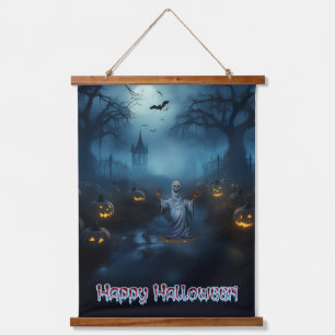Erie Halloween  Hanging Tapestry