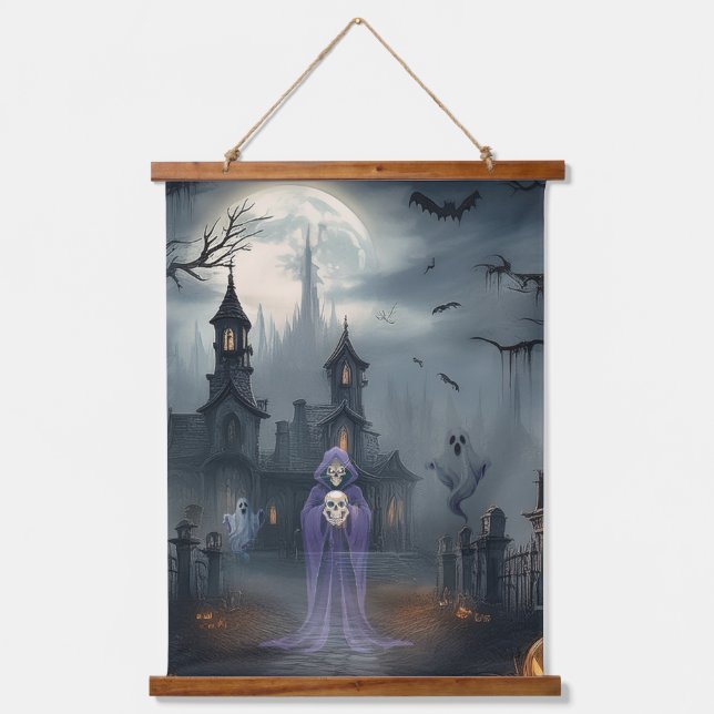 Erie Halloween  Hanging Tapestry (Front)