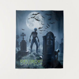 Erie Halloween Tapestry
