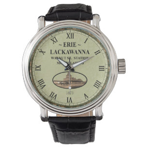 Erie~Lackawanna Station~Walnut St. Montclair NJ~ Watch