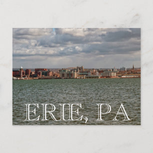 Erie PA postcard