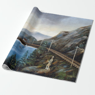 Erie Railroad Wrapping Paper