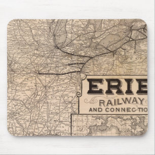 Erie Railway and connections Mouse Mat
