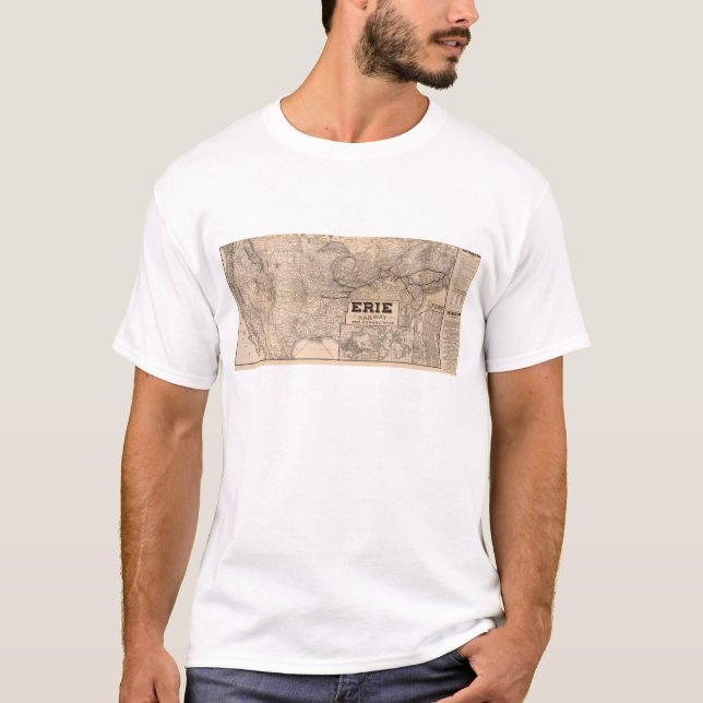 Erie Railway and connections T-Shirt (Front)