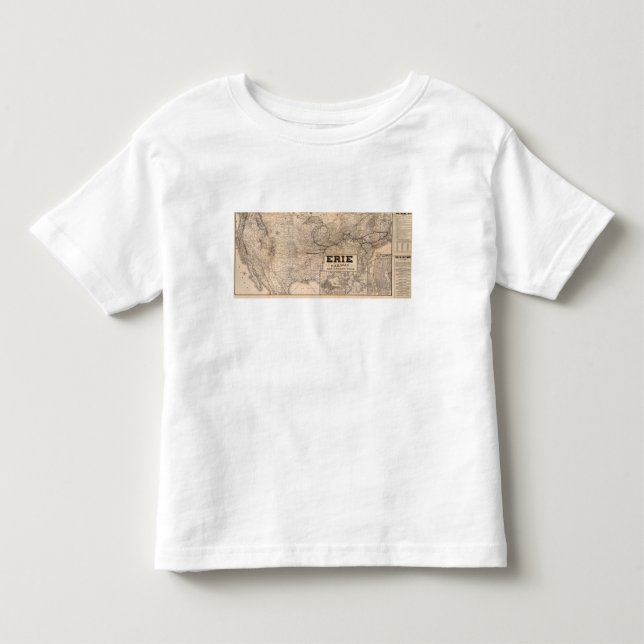 Erie Railway and connections Toddler T-Shirt (Front)