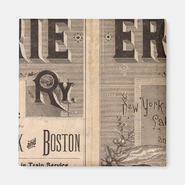 Erie Railway Magnet (Front)