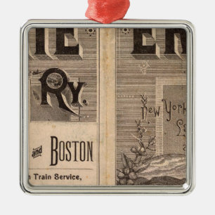 Erie Railway Metal Tree Decoration