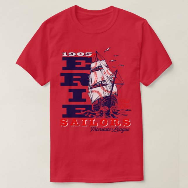 Erie Sailors T-Shirt (Design Front)