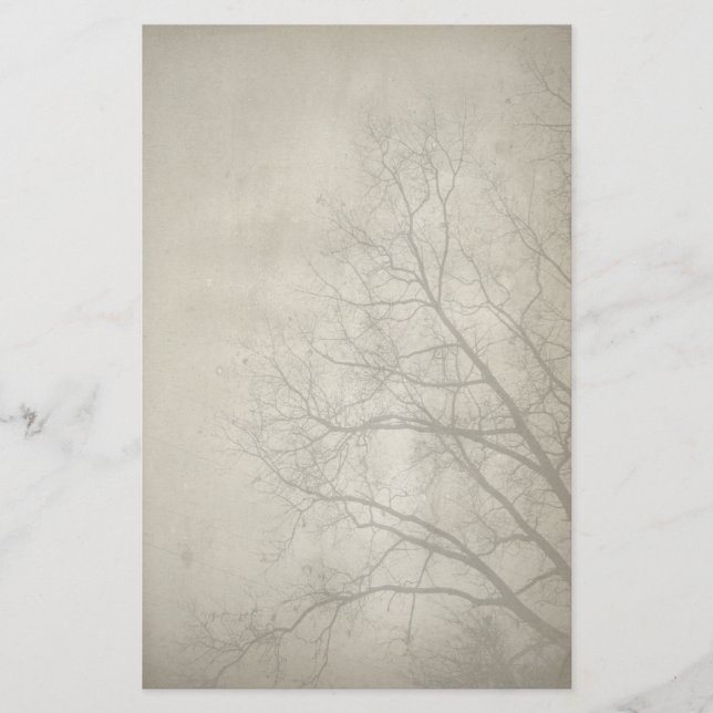 Erie Winter Day Paper Stationery (Front)