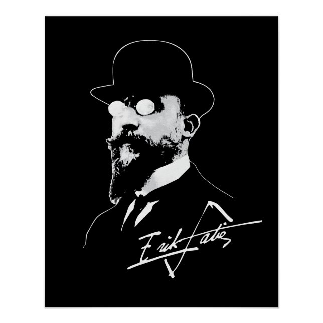 Erik Satie Poster (Front)