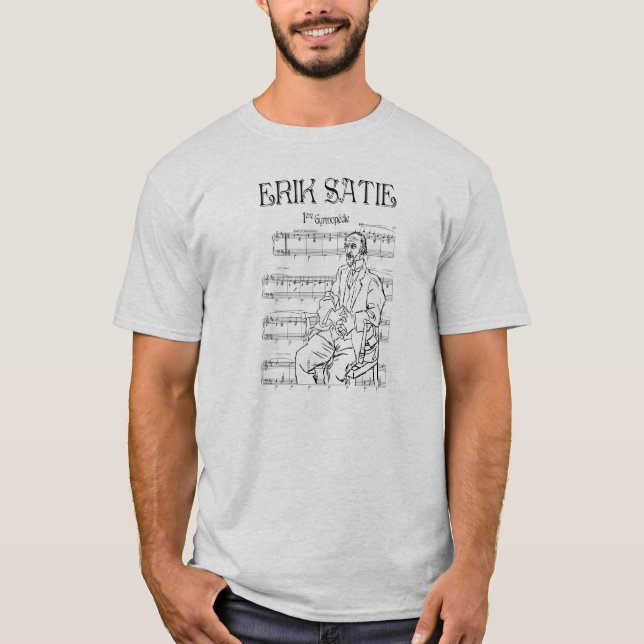 ERIK SATIE T-Shirt (Front)