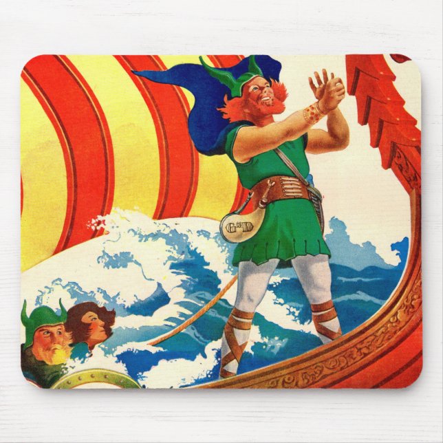 Erik the Red Mouse Mat (Front)