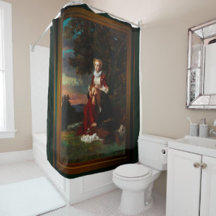 Erik XIV and Karin Månsdotter Shower Curtain