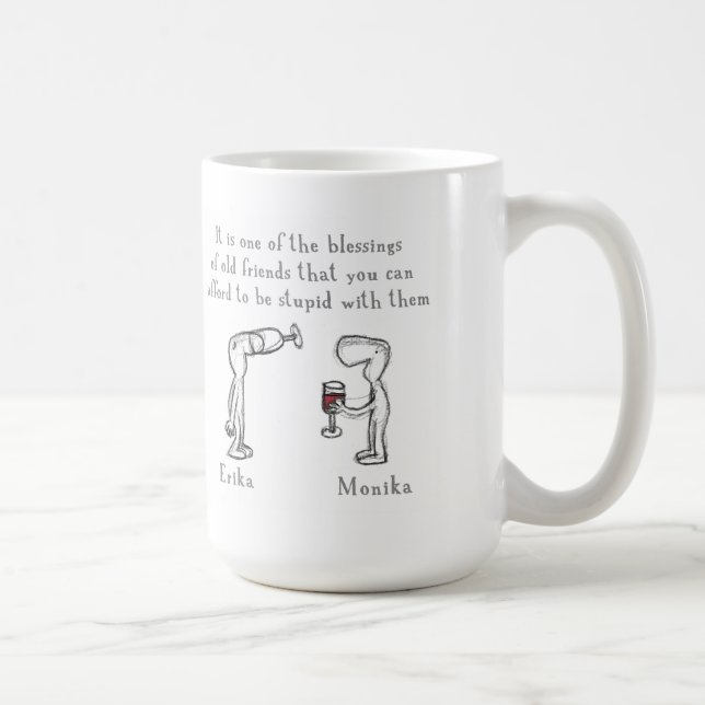Erika and Monika Coffee Mug (Right)