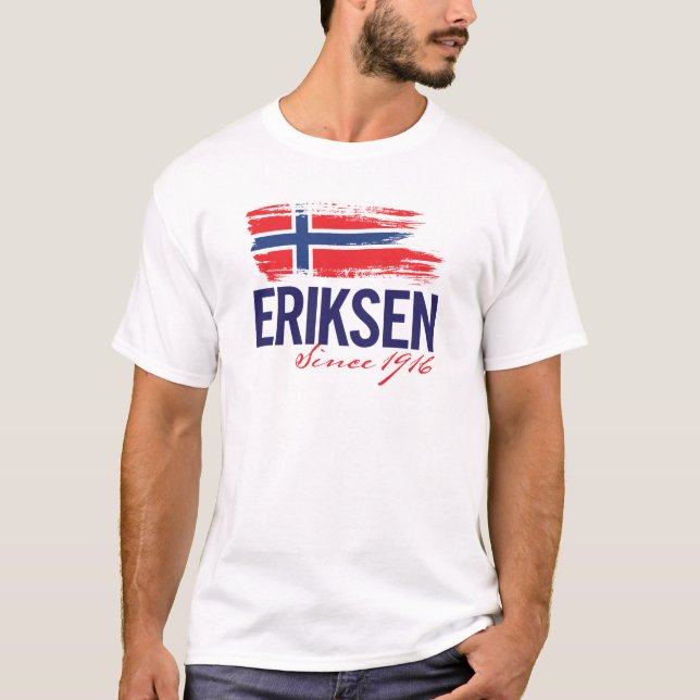 Eriksen (SEN) Reunion - Since 1916 T-Shirt (Front)