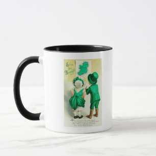 Erin Go Bragh Couple Looking at Ireland Map Mug