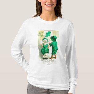 Erin Go Bragh Couple Looking at Ireland Map T-Shirt