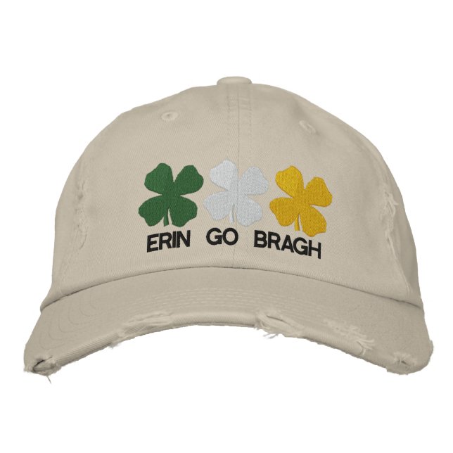 Erin Go Bragh Embroidered Hat (Front)