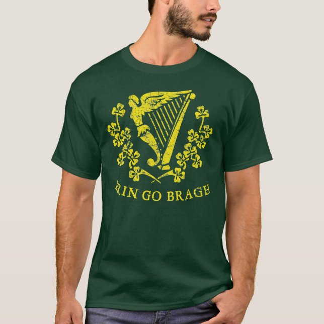 Erin Go Bragh Harp Tees (Front)