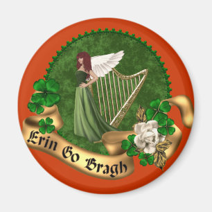 Erin Go Bragh Irish Magnet