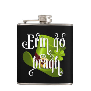 Erin go Bragh Irish Pride Hip Flask