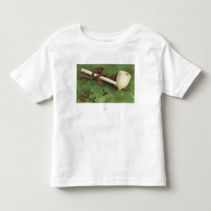 Erin Go Bragh, Ivory Pipe Toddler T-Shirt