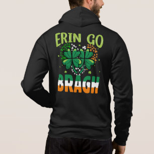 -Erin Go Bragh Shamrock St. Patrick’s Design-60879 Hoodie