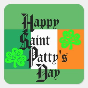 ERIN GO BRAGH! SQUARE STICKER
