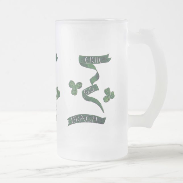Erin Go Braugh Clover - Mug (Right)