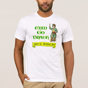Erin Go Braugh Happy St. Patrick's Day Saying T-Shirt